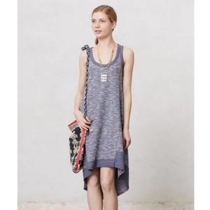 Anthropologie Left of Center Bahia Terry Lagenlook Dress